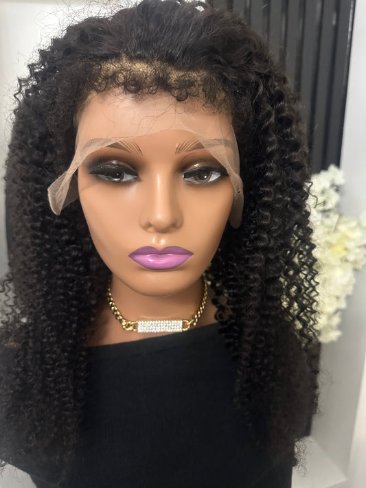 Bae Dollie 12" afro kinky curl with 4C baby hair