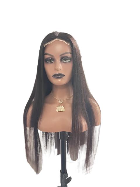 Addy Doll 28" Straight Hair Lace closure. Wig